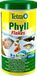 Tetra Phyll Flakes - visvoer voor alle plantenetende siervissen, vlokkenvoer met vitale vezels, 1 liter blik