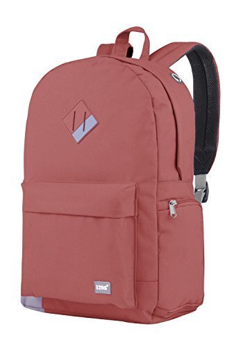 BLNBAG U4 - Sportrugzak met laptop- en schoenenvak, lichte dagrugzak, city-rugzak voor dames en heren, backpack unisex, 19 liter - koraalrood