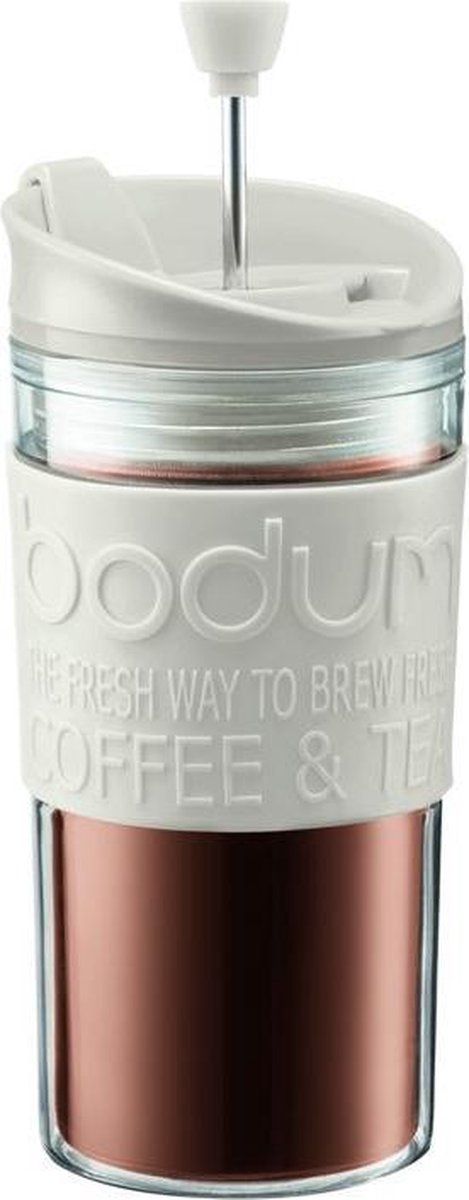 Bodum Cafetiere Travel Press Wit 350 ml