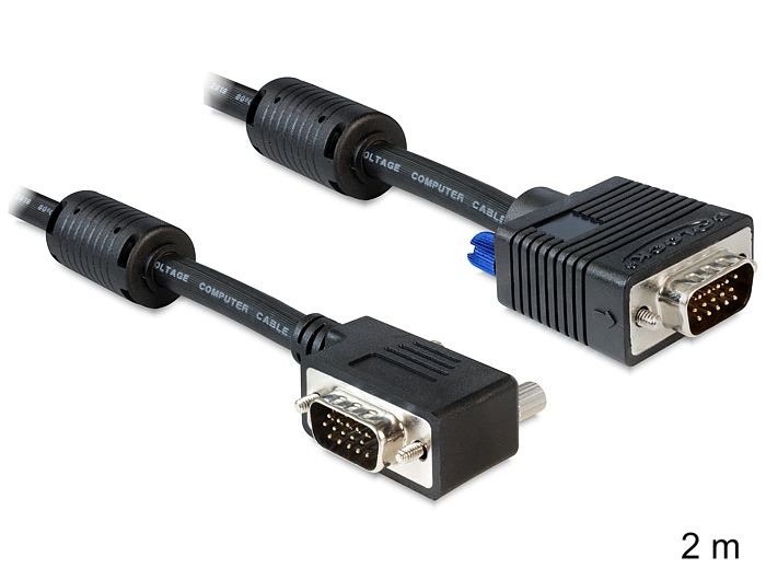 DeLOCK SVGA 2m zwart