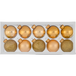 LIVARNO Glazen kerstballen, set van 10 of 24 (5 cm, Goud)