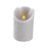 Homea 6BLP005GC LED-kaarsen, lichtgrijs, klein