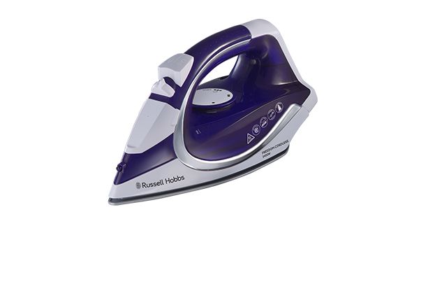 Russell Hobbs 23300-56 Supreme Steam Cordless Stoomstrijkijzer - Keramische zoolplaat - 2400W - Paars/Wit