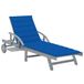 VidaXL Tuinstoel Acaciahout Grijs