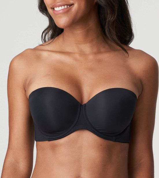 PrimaDonna Figuras Voorgevormde Strapless Bh 0263258 Charbon - maat EU 95D / FR 110D