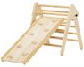 Triangle d'escalade - 147 x 64,5 cm - Avec toboggan - 18 à 48 mois
