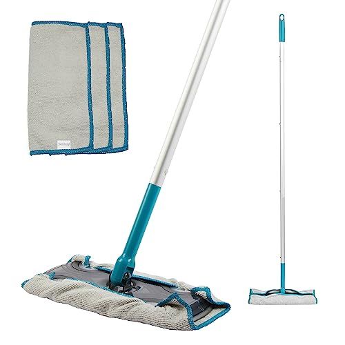 Beldray Doekdweil - Microvezel - 1.3m Steel - 180° Draaibaar