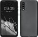 kwmobile telefoonhoesje geschikt voor Samsung Galaxy A50 - Hoesje voor smartphone - Back cover in metallic grijs