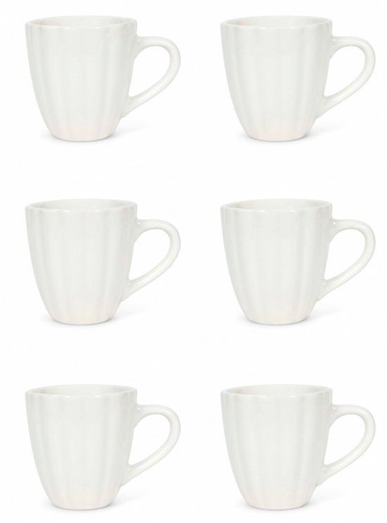 Cookinglife Mokken Cardida Off White 350 ml - 6 Stuks
