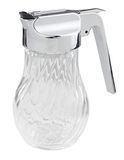 FMprofessional 22545 multifunctionele gieter 280 ml, roestvrij staal/glas, zilver