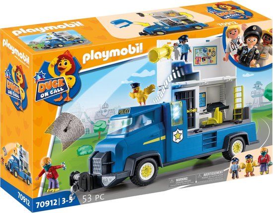 PLAYMOBIL Duck on Call Politiewagen - 70912 - Multicolor