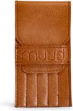 Muud Eva. Handgemaakt leren etui voor naalden 12x6cm