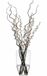 Hakbijl Glass Vase de luxe - Transparant - Glas - H60 x D35 cm