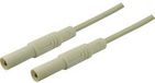 SKS Hirschmann MLS GG 200/2,5 Veiligheidsmeetsnoer Banaanstekker 4 mm Banaanstekker 4 mm 2.00 m Wit 1 stuk(s)