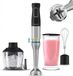 Cecotec 03961 blender Staafmixer 1200 W Zwart, Roestvrijstaal