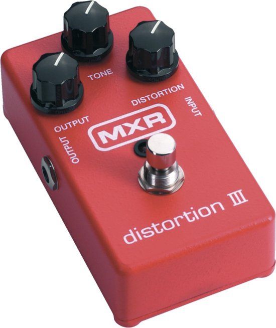 MXR M115 Distortion III Gitaar Effectpedaal - Rood