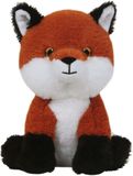 Peluche Renard Reintje - tissu peluche doux - peluches animaux de la forêt - rouge - 21 cm