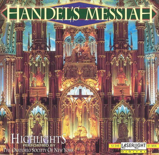 Handel's Messiah (Highlights) - CD - Oratorio Society Of New York