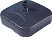 Marbueno Pied pour parasol en plastique noir 45 x 14 x 45 cm