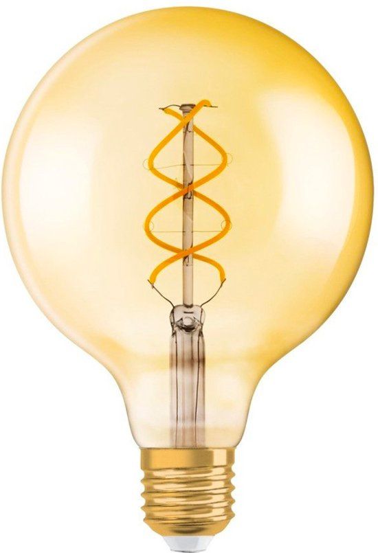 OSRAM Vintage 1906 LED Filament G125 - 5W E27 Globe - 2000K - Warm White