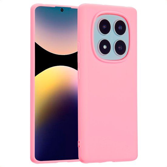 imoshion Color Backcover - Geschikt voor Xiaomi Redmi Note 14 Pro (4G) - Bubblegum Pink