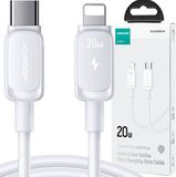 JOYROOM USB-C naar Apple Lightning kabel 20W 1.2m Wit
