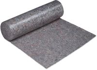 Merkloos / Sans marque Relaxdays Schildersvlies - 50x1 m - grijs - 2 stuks