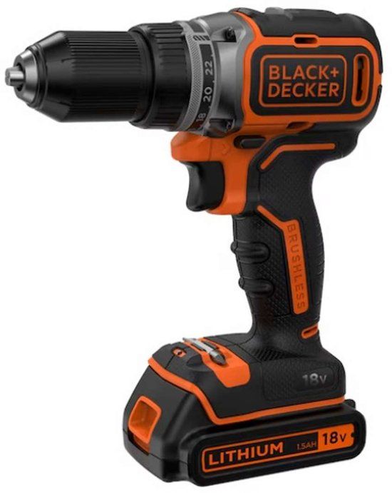 BLACK+DECKER Akku-Bohrschrauber BL186KB, 18Volt