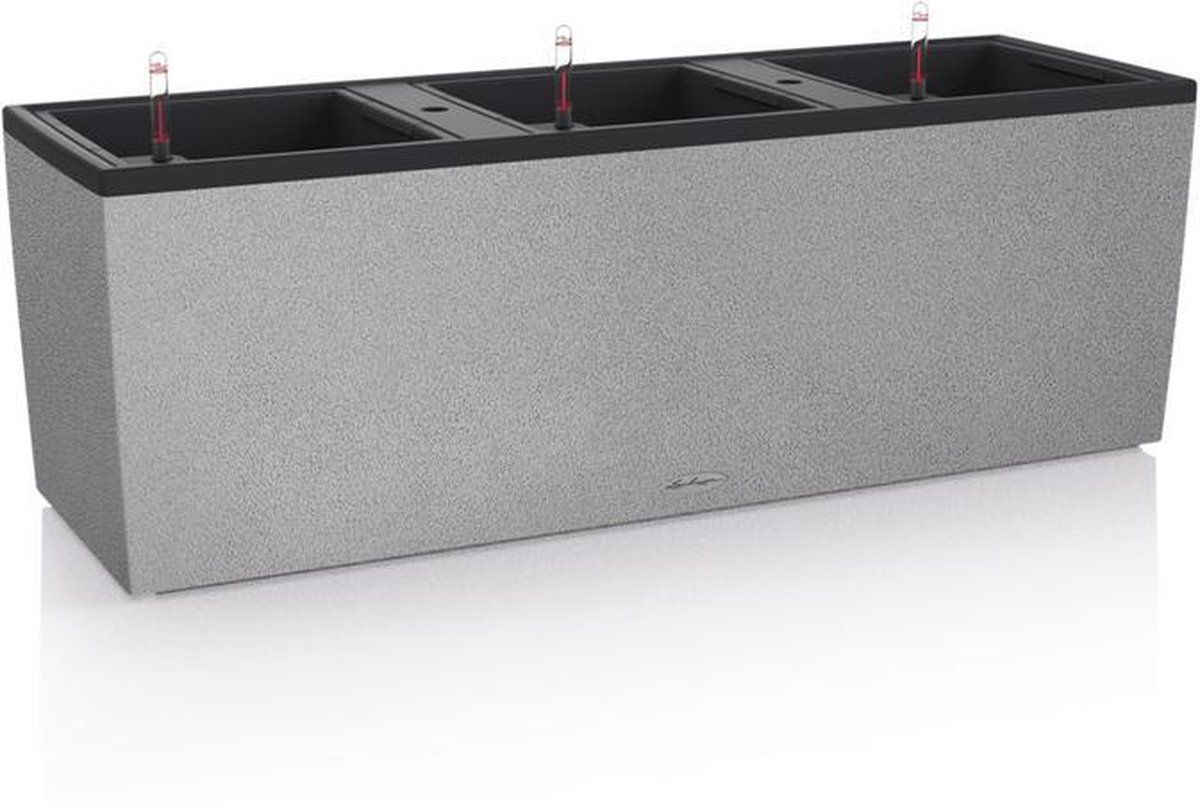 Lechuza - plantenbak TRIO STONE 30 steengrijs ALL-IN-ONE set