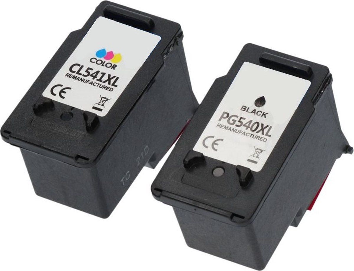InktDL Inktcartridges geschikt voor Canon PG-540 / CL-541 | Multipack - Remanufactured