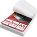 ACROPAQ Lamineerhoezen mat A3 – 100 stuks, 2×100 (200) micron, Antireflecterend, Anti-vingerafdruk, Afgeronde hoeken