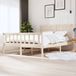 Maison Exclusive - Lit en bois massif, 160x200 cm