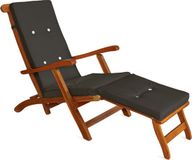 Casaria Ligstoel - FSC®-gecertificeerd Acacia - 167x56 x92 cm Bruin
