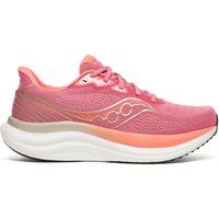 Saucony Triumph 23 Neutrale schoen Dames - koraal, zwart, Maat 39
