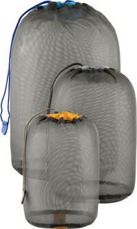 Sea to Summit Mesh Stuff Sack Set - 3L, 5L, 8L