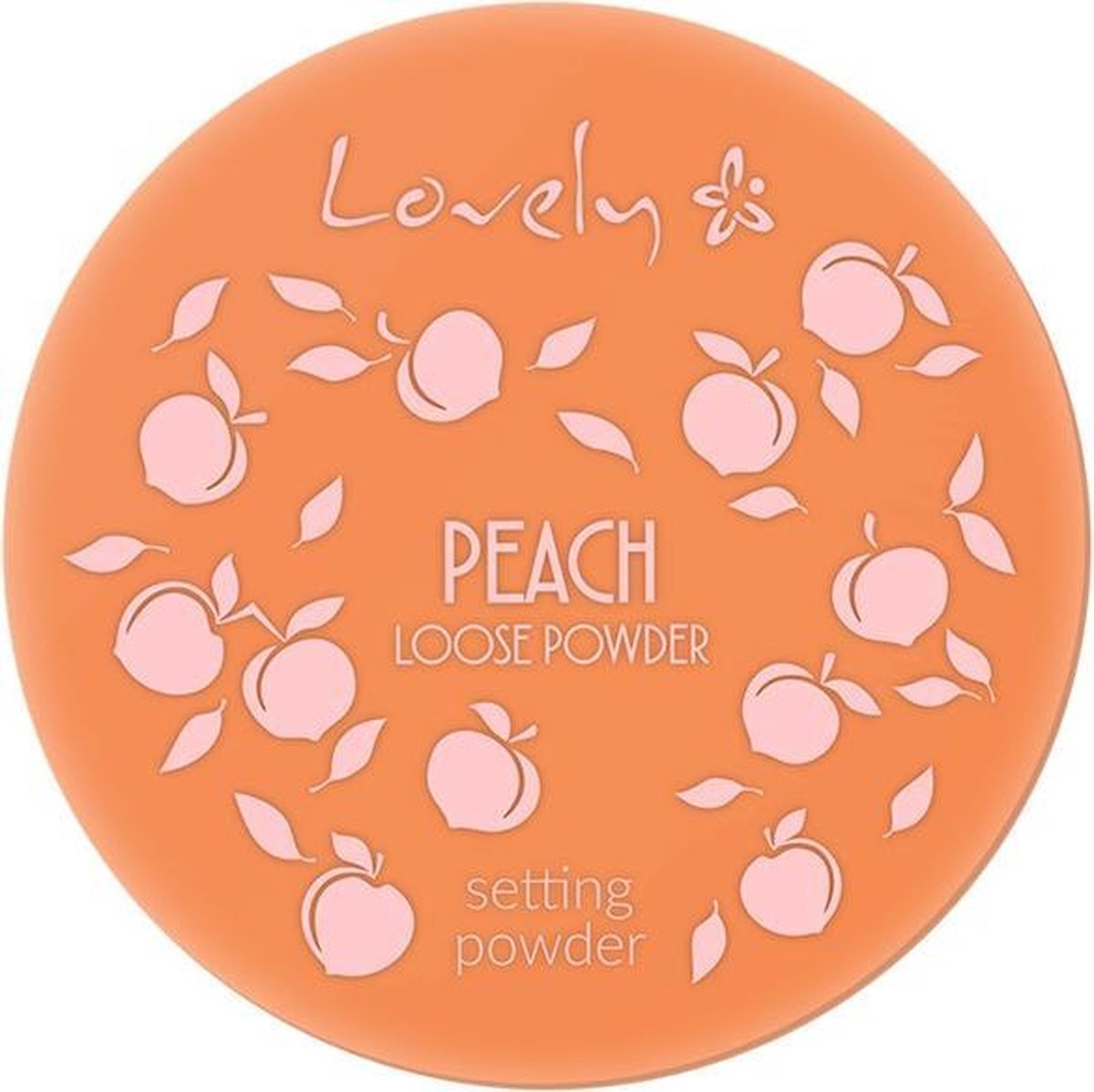 Lovely Peach Setting Loose Powder