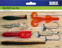 Zebco Sea Soft Lokken Vissen Set - Veelkleurig