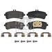 FEBI BILSTEIN Plaquettes de frein X4 pour MERCEDES-BENZ: Classe S, Classe E, Classe C, AMG GT (Ref: 176871)
