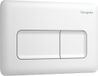 Hansgrohe IFrame Original Q Drukplaatvoor - dualflush - mat wit