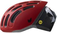 Catlike Whisper II Helm, uniseks, volwassenen, rood/zwart, M