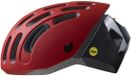 Catlike Whisper II Helm, uniseks, volwassenen, rood/zwart, M