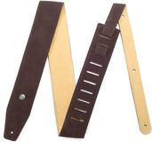 Bmf-S02 Dunlop BMF-S02 Suede Strap Mahogany - Gitaarband