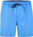 Happy Shorts Heren Zwemshort Effen Blauw - Maat M
