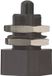 Eaton Poussoir, fixation centrale, 114024