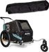 Burley Bark Ranger Regenhoes, Standaard, Unisex, Bakfiets, Grijs