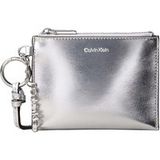 Calvin Klein Pochette Script Hardware Metallic Argenté Metallic