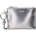 Calvin Klein Pochette Script Hardware Metallic Argenté Metallic
