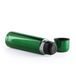 Merkloos Thermosfles - 500 ml - groen - RVS - schroefdop als beker - 25 cm - isoleerfles