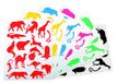 APLI Kids 10115 - Sticker voor wilde dieren - 12 vellen