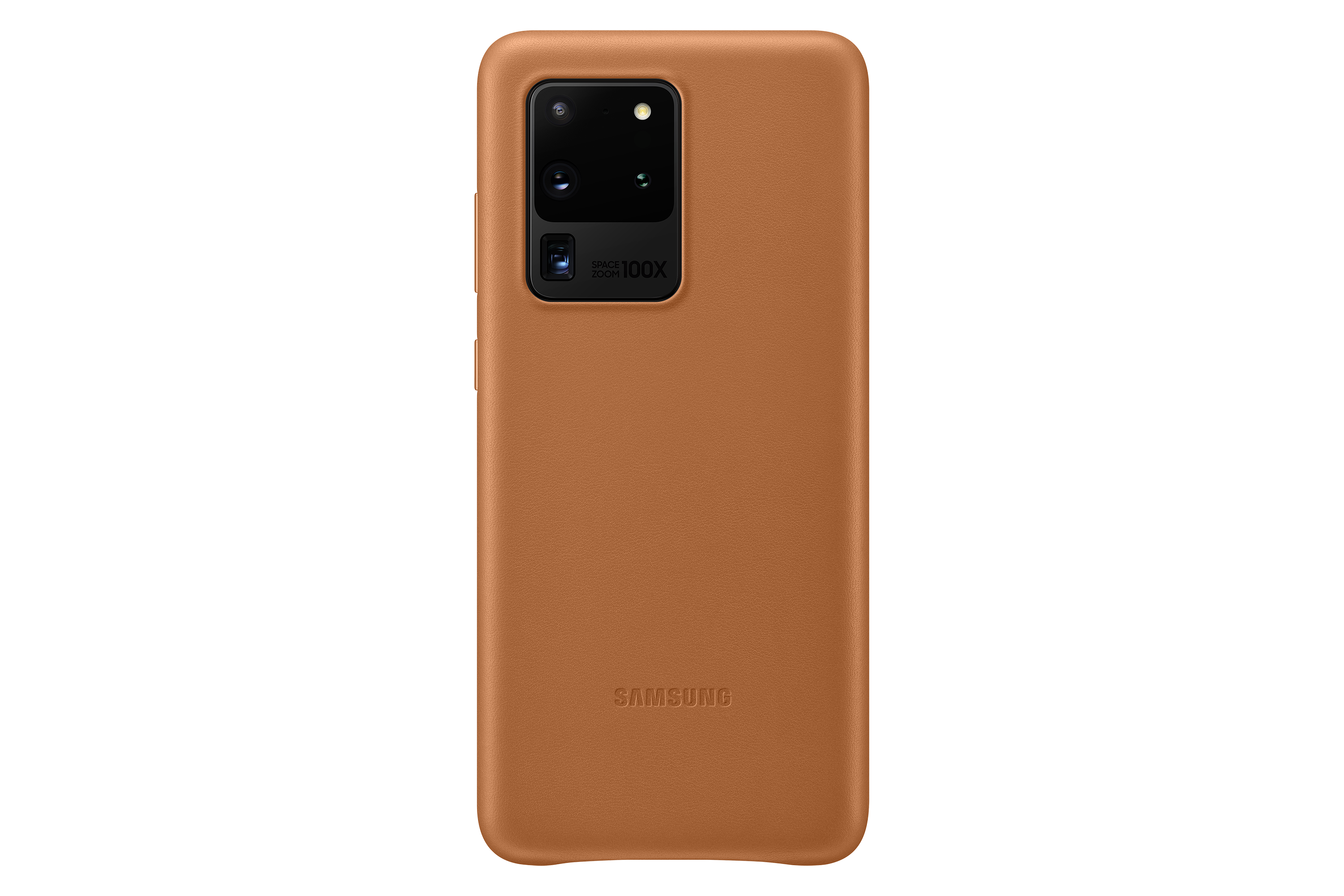 Samsung EF-VG988 - Back Cover - Galaxy S20 Ultra - Bruin - Leer
